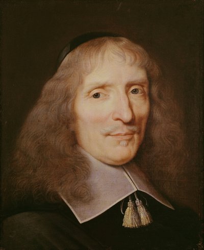 Portrait of a Man with a Velvet Skullcap by Philippe de Champaigne